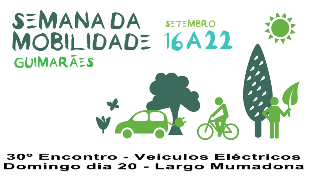 Cartaz da Semana da Mobilidade, em Guimarães