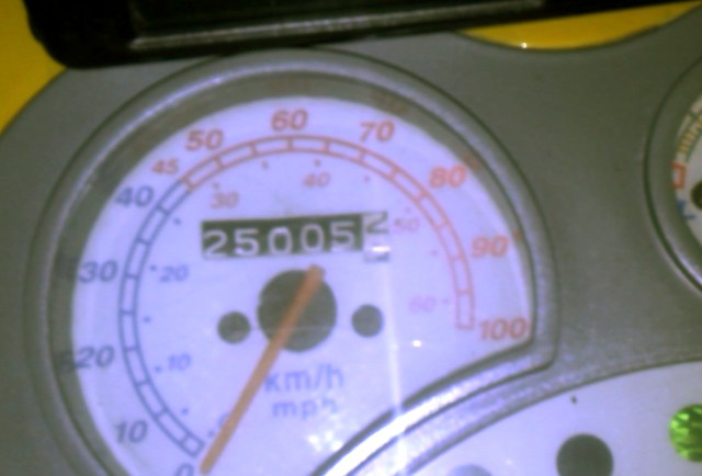 25000 kms feitos