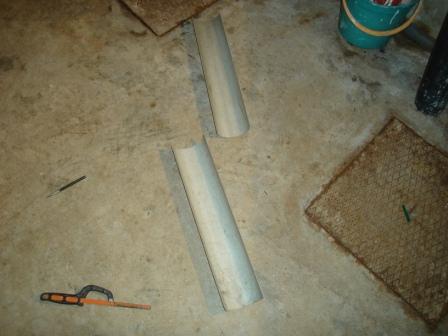 Caleira em PVC