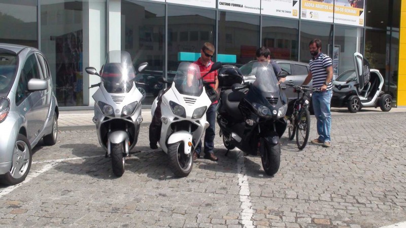 e o herói da bicimota