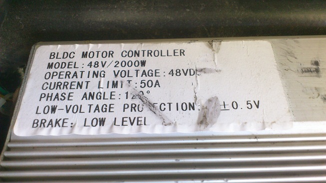 Controlador. Pena não conseguir ver a low-voltage Protection