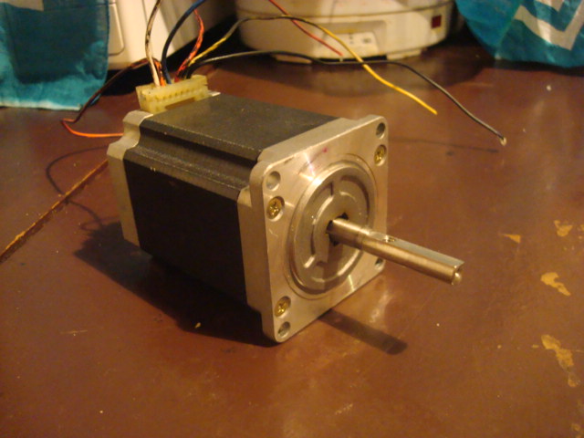 stteping motor - Motor ao qual fiz as medições e me pareceu o menhor