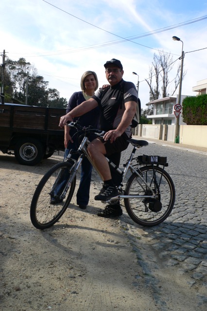 Partida depois do café da manhã com a minha Teresinha