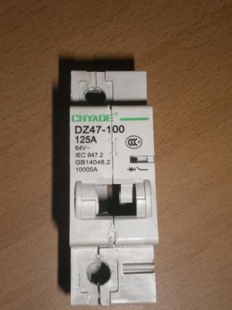 Disjuntor CC 125A