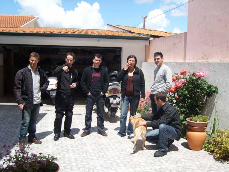 O Sol alimentava os sorrisos!!!