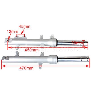 Amortecedores para as restantes scooters GY6